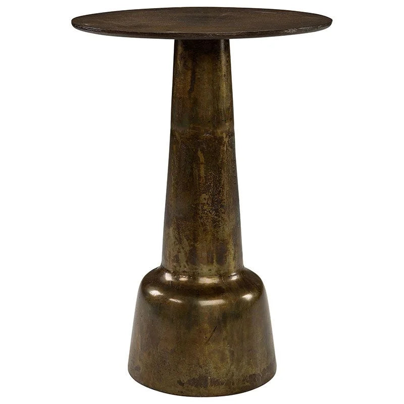 Kim stødig sidebord - Vintage brass eller Svart H 64 cm x D 48. (10 kilo)