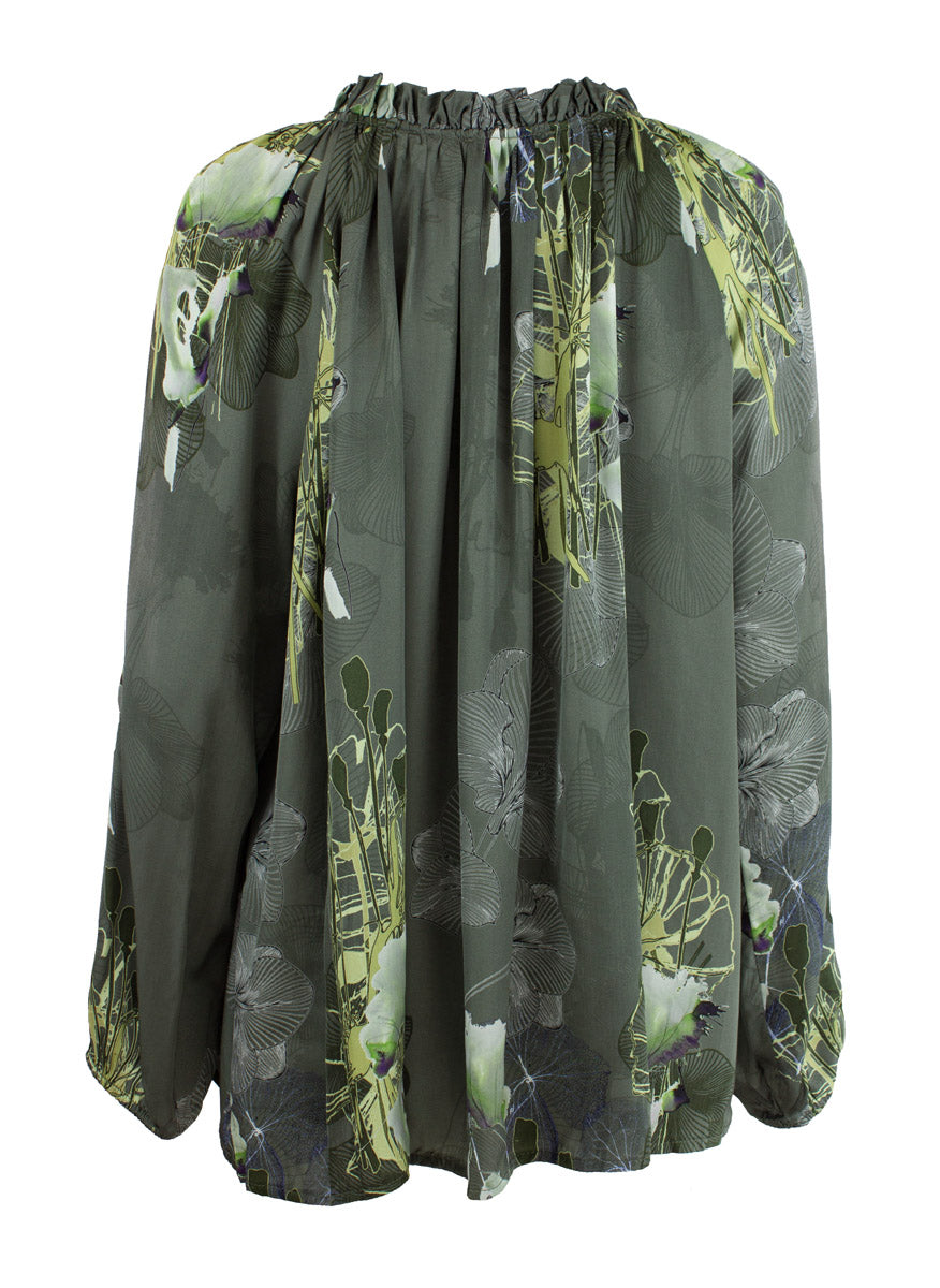 B12464 Bluse trykk
