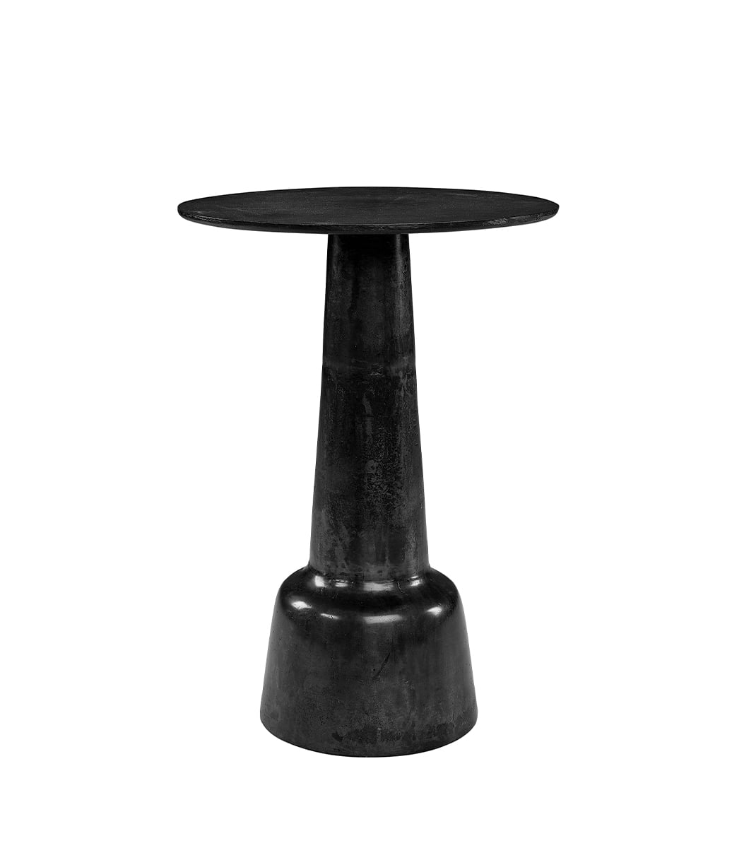Kim stødig sidebord - Vintage brass eller Svart H 64 cm x D 48. (10 kilo)