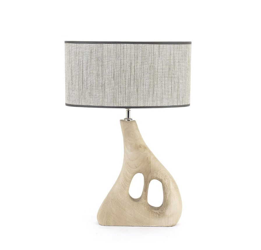 Lampe - natur med skjerm