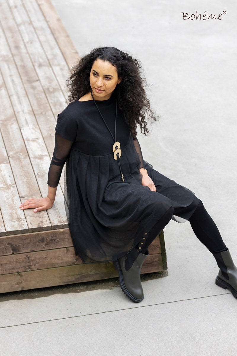 Tights m/knapper B11429