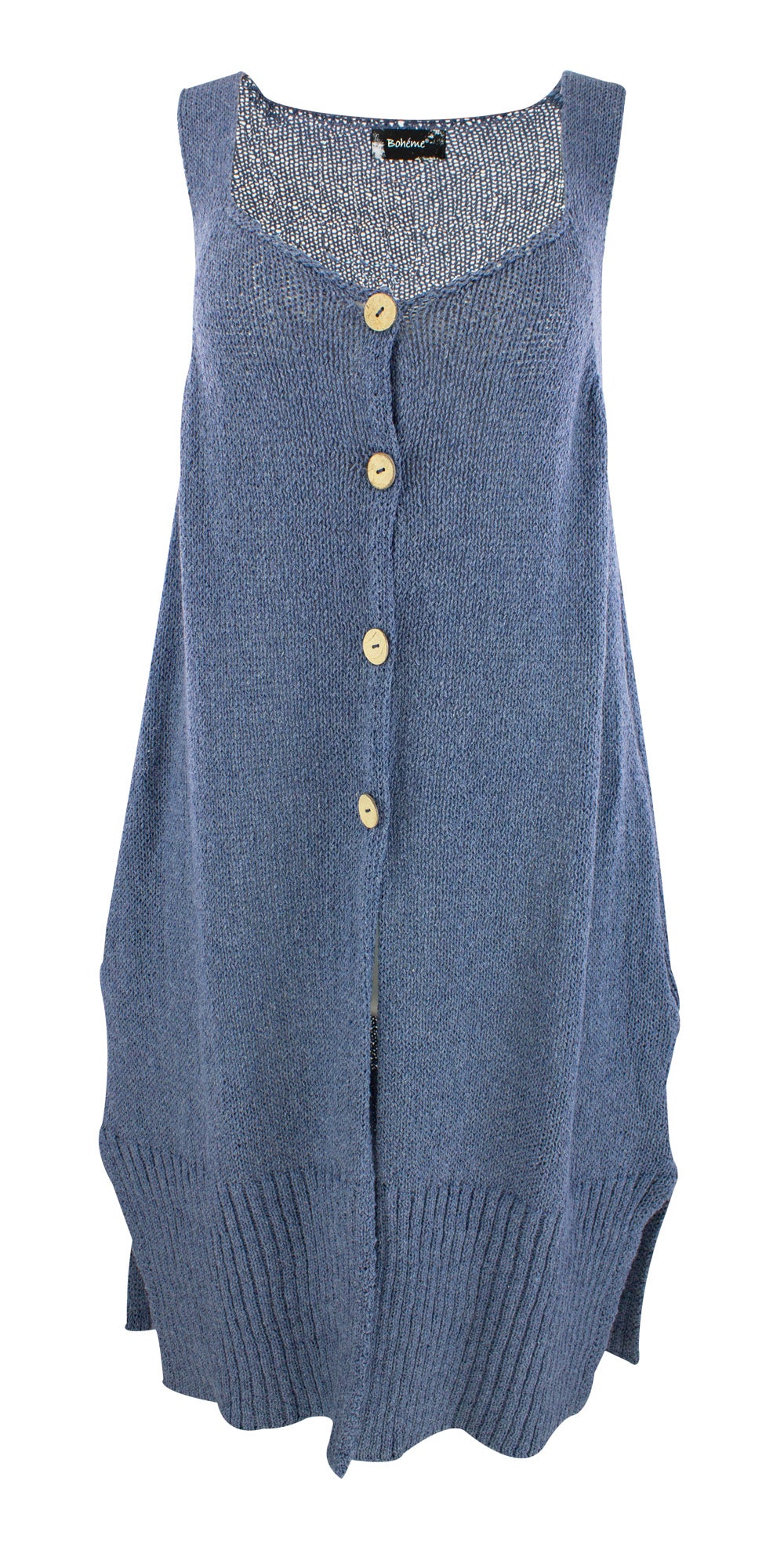 Vest lang B12041