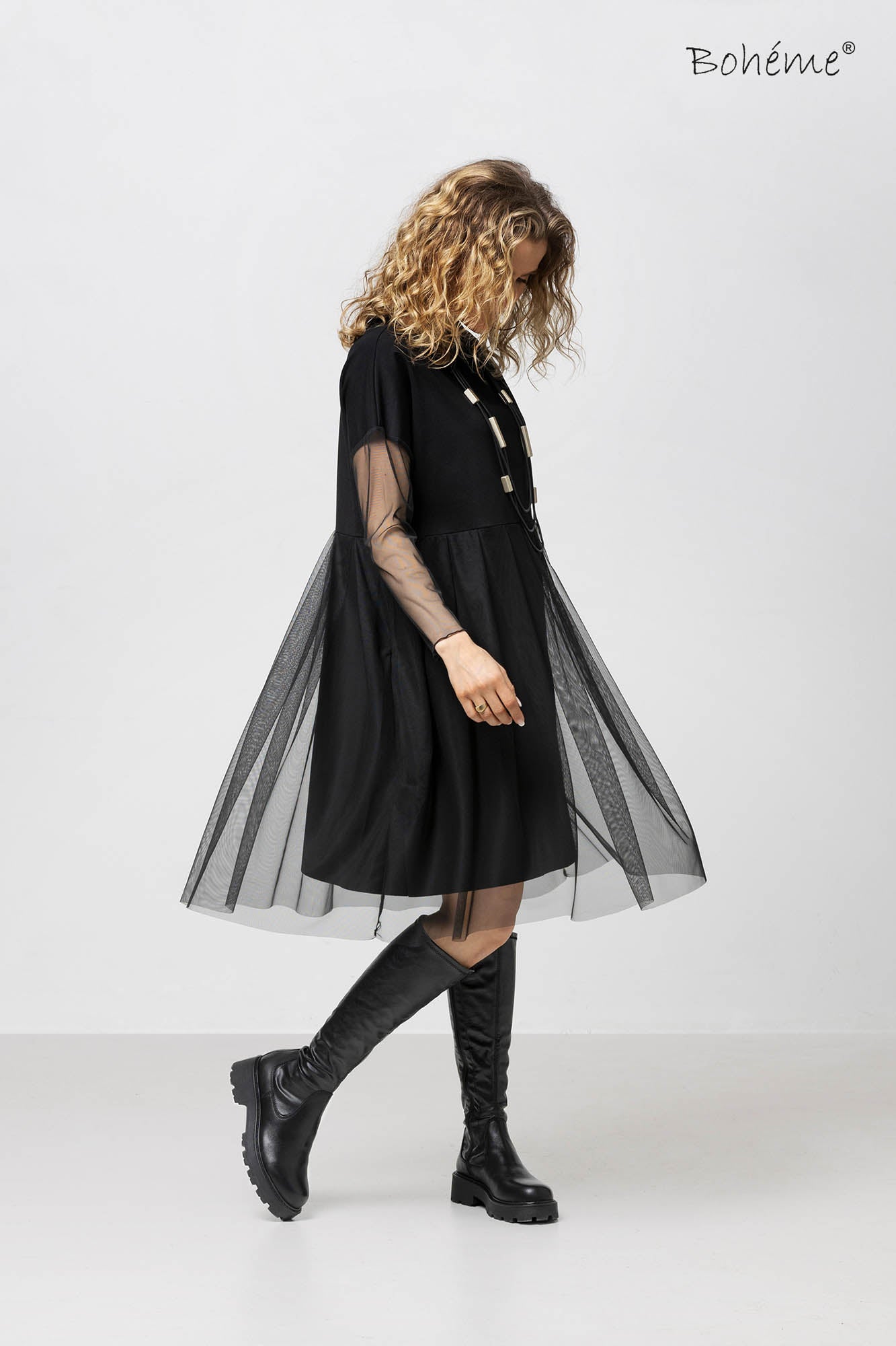 Kjole Chiffon