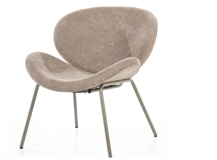 Lounge stol i beige