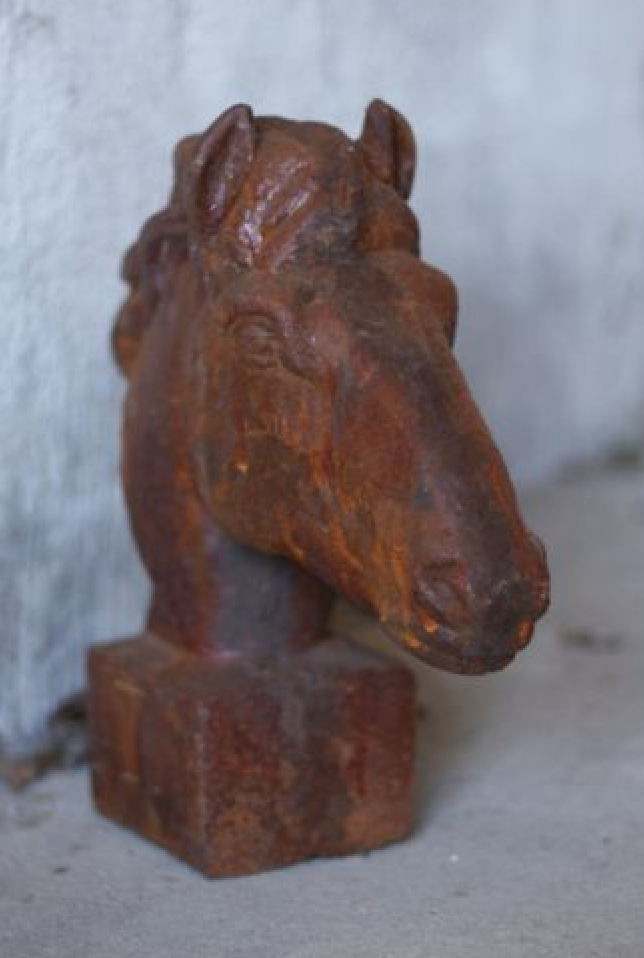 Hestehode i jern - farge rust